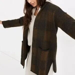 Madewell Buffalo Check Sweater